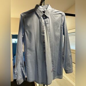 H&M Slim Baby blue dress shirt